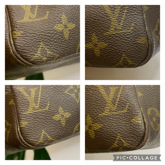 Louis Vuitton Trousse Toiletry 28 Travel Pouch Cosmetic Bag Clutch Vintage - Picture 11 of 14